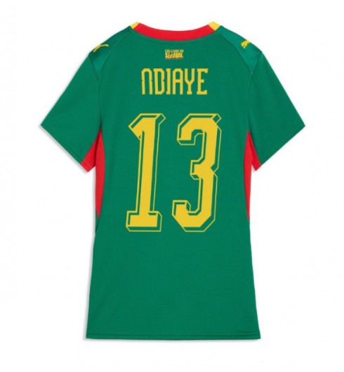Senegal Iliman Ndiaye #13 Venkovní Dres pro Dámské MS 2026 Krátký Rukáv Senegal Iliman Ndiaye #13 Venkovní Dres pro Dámské MS 2026 Krátký Rukáv